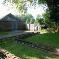 Proposed access/egress point over the leasehold Miniature Railway land